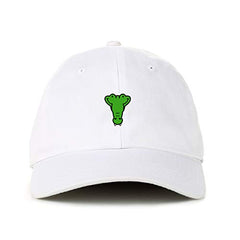 Alligator Baseball Cap Embroidered Cotton Adjustable Dad Hat