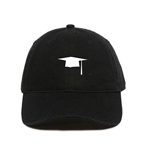 Grad Cap Baseball Cap Embroidered Cotton Adjustable Dad Hat