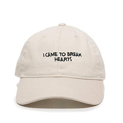 I Came to Break Hearts RiRi Baseball Cap Embroidered Cotton Adjustable Dad Hat
