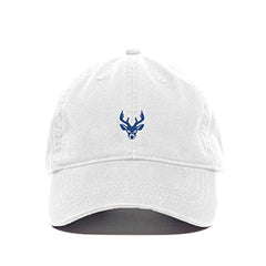 Blue Buck Deer Baseball Cap Embroidered Cotton Adjustable Dad Hat