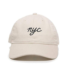 NYC New York City Baseball Cap Embroidered Cotton Adjustable Dad Hat