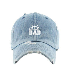 Basketball DAD Dad Vintage Baseball Cap Embroidered Cotton Adjustable Distressed Dad Hat
