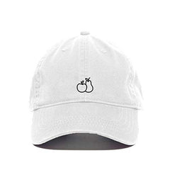 Apple Pear Baseball Cap Embroidered Cotton Adjustable Dad Hat