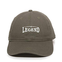 The Legend Dad Baseball Cap Embroidered Cotton Adjustable Dad Hat
