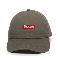 Boujee Dad Baseball Cap Embroidered Cotton Adjustable Dad Hat