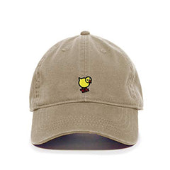 Baby Chick Baseball Cap Embroidered Cotton Adjustable Dad Hat