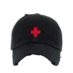 Lifeguard Vintage Baseball Cap Embroidered Cotton Adjustable Distressed Dad Hat