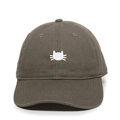 Cat Kitten Baseball Cap Embroidered Cotton Adjustable Dad Hat