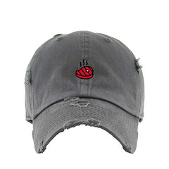 Steak Vintage Baseball Cap Embroidered Cotton Adjustable Distressed Dad Hat