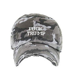 FCK Trump Vintage Baseball Cap Embroidered Cotton Adjustable Distressed Dad Hat