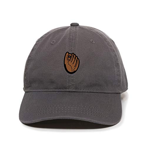Baseball Glove Baseball Cap Embroidered Cotton Adjustable Dad Hat