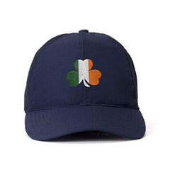 Irish Shamrock Flag Baseball Cap Embroidered Cotton Adjustable Dad Hat