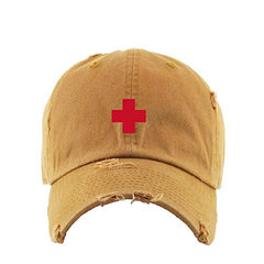 Lifeguard Vintage Baseball Cap Embroidered Cotton Adjustable Distressed Dad Hat