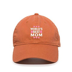 Best Mom Baseball Cap Embroidered Cotton Adjustable Dad Hat