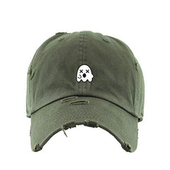 Dead Ghost Vintage Baseball Cap Embroidered Cotton Adjustable Distressed Dad Hat