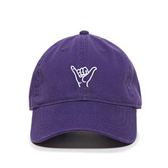 Hang Loose Baseball Cap Embroidered Cotton Adjustable Dad Hat