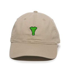 Alligator Baseball Cap Embroidered Cotton Adjustable Dad Hat