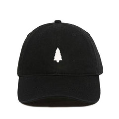 Forest Tree Baseball Cap Embroidered Cotton Adjustable Dad Hat