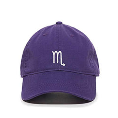 Scorpio Zodiac Baseball Cap Embroidered Cotton Adjustable Dad Hat