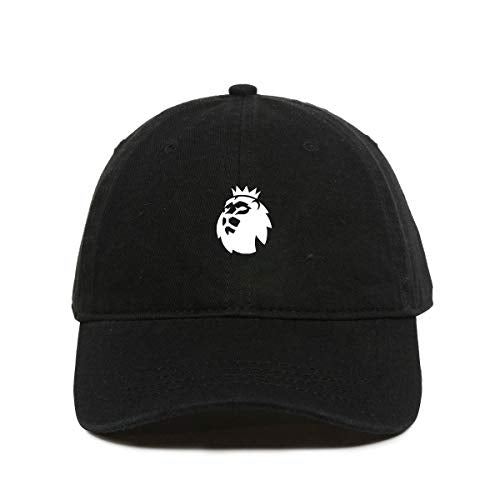 Lion Silhouette Dad Baseball Cap Embroidered Cotton Adjustable Dad Hat