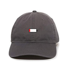 Out of Charge Dad Baseball Cap Embroidered Cotton Adjustble Dad Hat