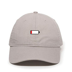 Out of Charge Dad Baseball Cap Embroidered Cotton Adjustble Dad Hat