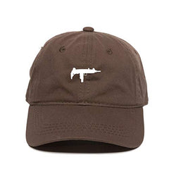 Uzi Gun Baseball Cap Embroidered Cotton Adjustable Dad Hat