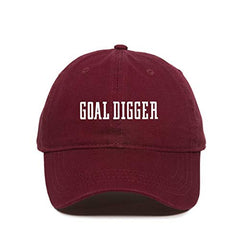 Goal Digger Dad Baseball Cap Embroidered Cotton Adjustable Dad Hat