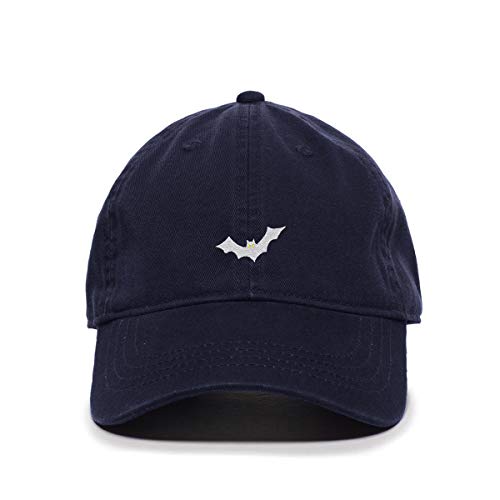 Bat Baseball Cap Embroidered Cotton Adjustable Dad Hat