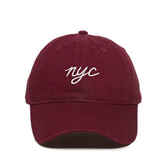 NYC New York City Baseball Cap Embroidered Cotton Adjustable Dad Hat