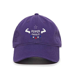 Super Abuelo Dad Baseball Cap Embroidered Cotton Adjustable Dad Hat