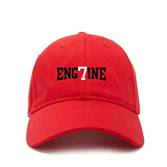 Engine 7 FD Dad Baseball Cap Embroidered Cotton Adjustable Dad Hat