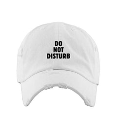 Do Not Disturb Vintage Baseball Cap Embroidered Cotton Adjustable Distressed Dad Hat