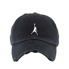 Jumpman Vintage Baseball Cap Embroidered Cotton Adjustable Distressed Dad Hat
