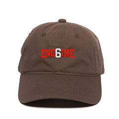 Engine 6 FD Dad Baseball Cap Embroidered Cotton Adjustable Dad Hat