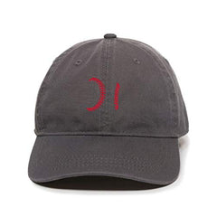 Stitches Baseball Cap Embroidered Cotton Adjustable Dad Hat
