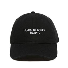 I Came to Break Hearts RiRi Baseball Cap Embroidered Cotton Adjustable Dad Hat