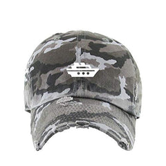 Cruise Ship Vintage Baseball Cap Embroidered Cotton Adjustable Distressed Dad Hat