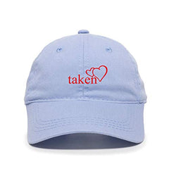 Taken Dad Baseball Cap Embroidered Cotton Adjustable Dad Hat