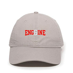 Engine 6 FD Dad Baseball Cap Embroidered Cotton Adjustable Dad Hat