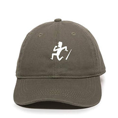 Baseball Runner Baseball Cap Embroidered Cotton Adjustable Dad Hat