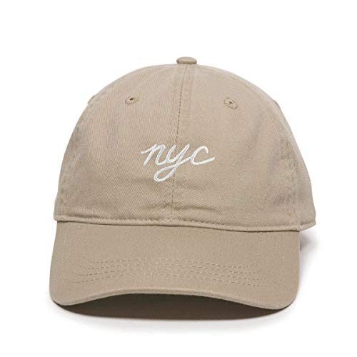 NYC New York City Baseball Cap Embroidered Cotton Adjustable Dad Hat