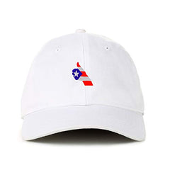 Puerto Rico Dad Baseball Cap Embroidered Cotton Adjustable Dad Hat