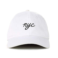 NYC New York City Baseball Cap Embroidered Cotton Adjustable Dad Hat