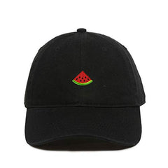 Watermelon Slice Baseball Cap Embroidered Cotton Adjustable Dad Hat