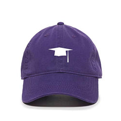 Grad Cap Baseball Cap Embroidered Cotton Adjustable Dad Hat