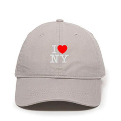 I Heart NY Dad Baseball Cap Embroidered Cotton Adjustable Dad Hat
