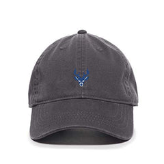 Blue Buck Deer Baseball Cap Embroidered Cotton Adjustable Dad Hat