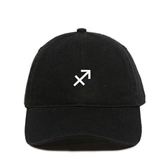 Sagittarius Zodiac Baseball Cap Embroidered Cotton Adjustable Dad Hat