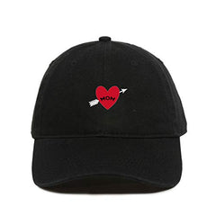 Mom Arrow Baseball Cap Embroidered Cotton Adjustable Dad Hat
